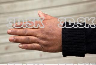 Older black woman hand photo 0002